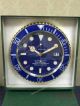 2018 Replica Rolex Wall Clock for sale - Gold Submariner Blue Face_th.jpg